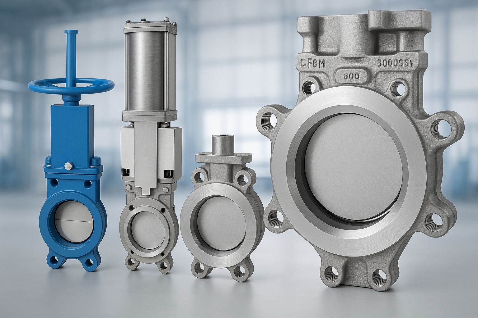 Industrial valves background